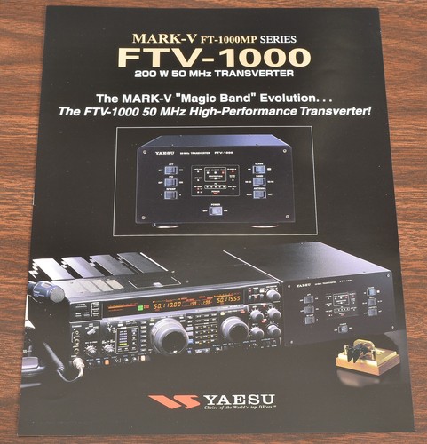 Brochure for yaesu ftv - brochure, ftv-1000