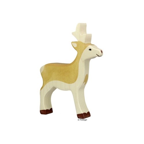 Holztiger holzfigur rehbock - holztiger,