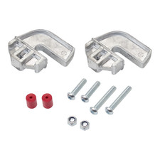 Hymer Ersatzteilset Gelenkstücke Allzweckleiter Holmgröße 83x24mm Montage