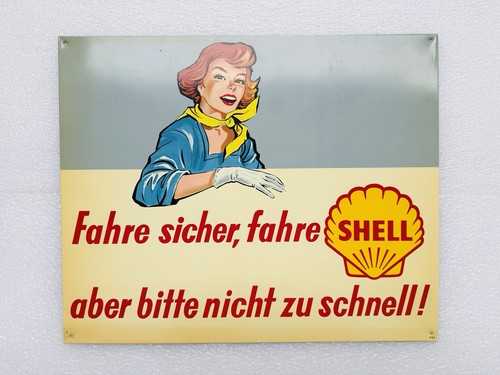 Blechschild fahre sicher - fahre,