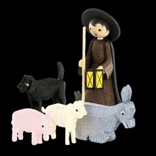 Viehhirte 5-teilig gebeizt