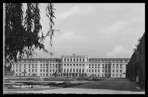Ansichtskarte wien schloss - /,