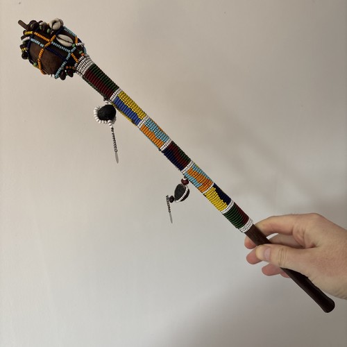 Massai krieger perlenkeule - massai,