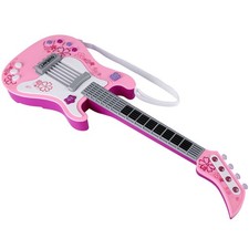 (Rosa) Spielzeug Gitarre 6