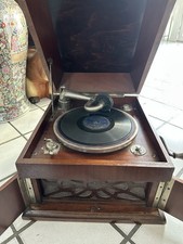 Tischgrammophon antik - tischgrammophon,
