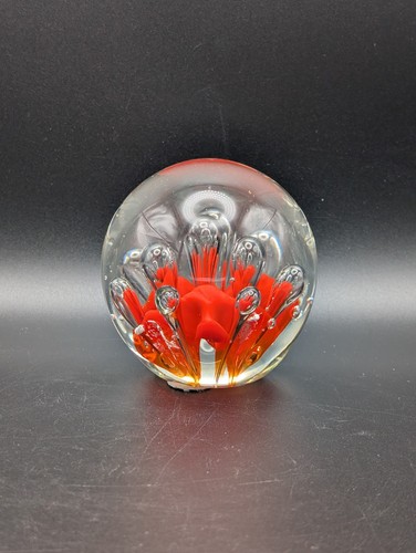 Vintage glas briefbeschwerer - vintage,