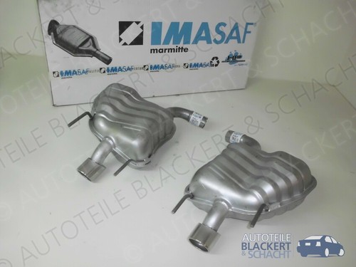 Imasaf auspuff endtopf set - imasaf,