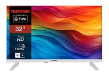 TELEFUNKEN 32 Zoll Fernseher Smart TV Full HD HDR Triple-Tuner weiss gebraucht