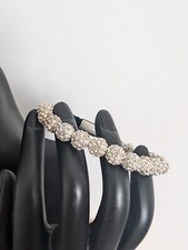 Nialaya Armband mit Strass Perlen Handarbeit