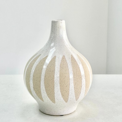 Handarbeit keramik blumenvase - handarbeit,