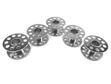 5 Metall Spulen für Riccar 705 / 706 / 1228 / 1238 Nähmaschine