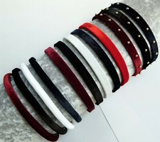 HAARREIFEN SAMTREIFEN SAMTHAARREIFEN REIFEN SAMT HAARSCHMUCK KAMM NEU PERLEN K