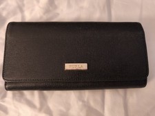 Furla Geldbörse Schwarz