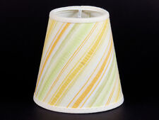 Aufsteckschirm Klemmschirm farbig frisch dezent   modern e14 Kronleuchter 