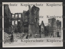 104❚ Konvolut, 14 original Fotos von 1941-1944, Bombenschäden in Bremen