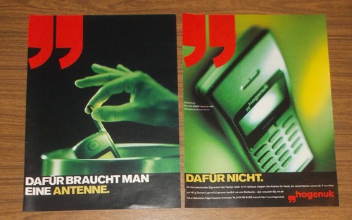 Seltene werbung hagenuk global - seltene,