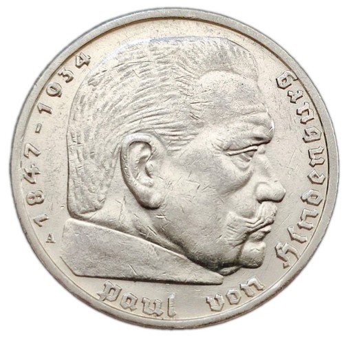 Drittes reich reichsmark - drittes, 5