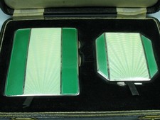 Zigarettenetui Silber 925 und