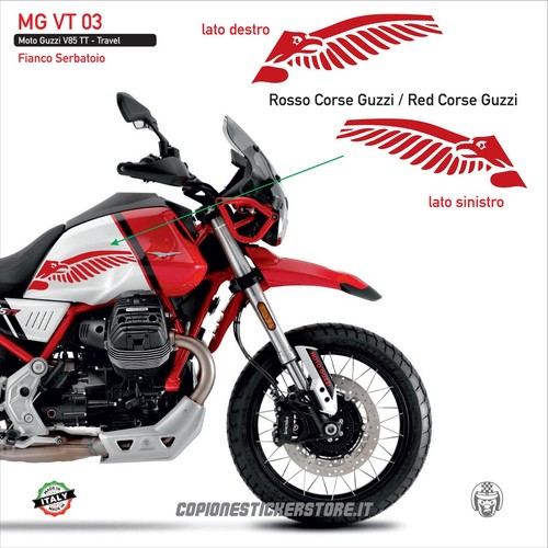 Aufkleber adler für moto - adler,
