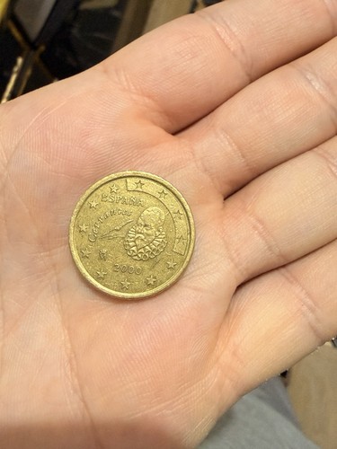 Spanien cent 2000 bfr - 50,