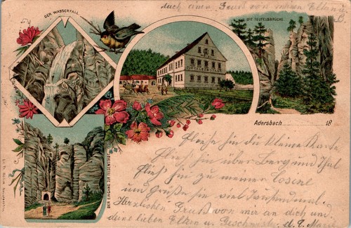 Litho gruss aus - bÖhmen, +