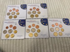 5x Germany Euro Coin Set