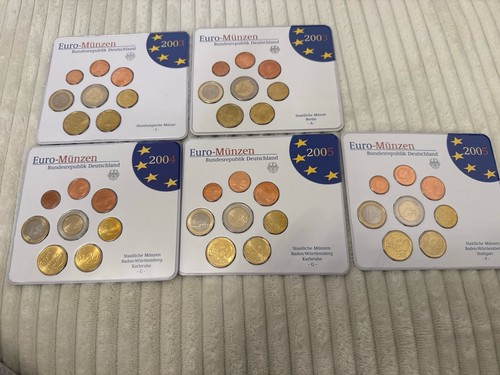 Germany euro coin set - germany,
