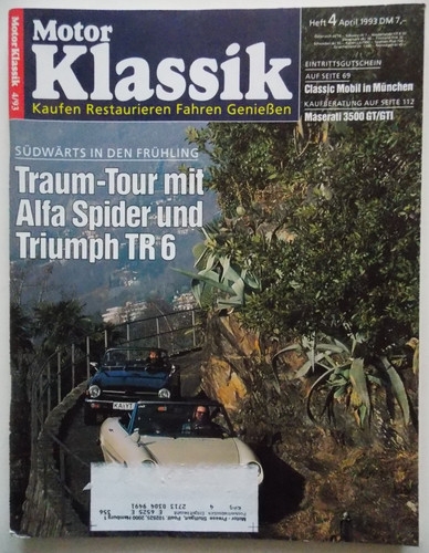 Motor klassik 1993 - klassik, bill