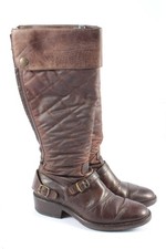BELSTAFF Weitschaftstiefel Damen Stiefel Gr. DE 37 braun Casual-Look