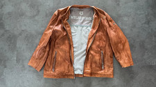 Milestone Lederjacke cognacfarben Gr. 60 - neuwertig