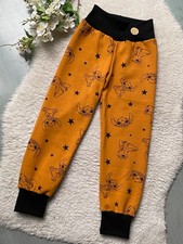 ♥ Warme Pumphose Mitwachshose (Sweat) ♥ Gr.  110 - 116 NEU Handmade *Stitch*