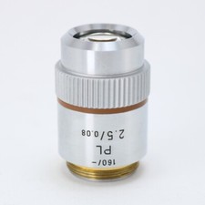 Leitz Objektiv 160/- PL 2.5/0.08 Mikroskop Lupenobjektiv