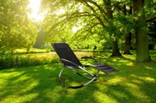 Schaukelliege Schaukelstuhl Gartenliege Gartenstuhl Liege Stuhl Garten