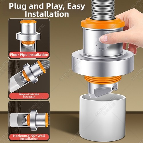 Magnetic suction abs drain - magnetic,