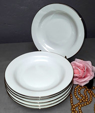 Suppenteller porzellan Tiefeteller Eschenbach Bavaria Goldrand D 368