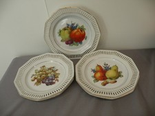 5 Porzellan-Obstteller