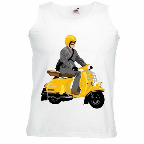 Tank top retro - roller, race