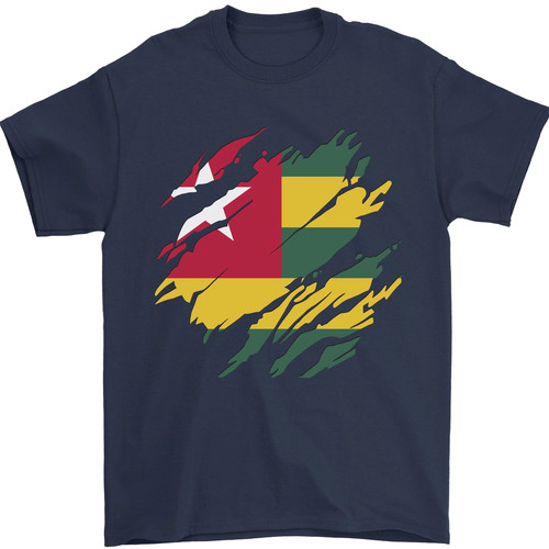 Torn togo flag togoese - flag,