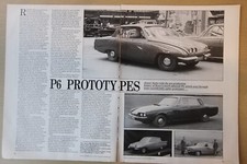 CC 1991 magazine article: ROVER 2000 P6 prototypes history