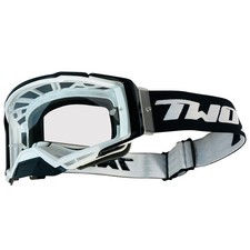 Motocross Brille TWO-X Atom Crossbrille BLIZZARD weiss schwarz MX MTB Enduro