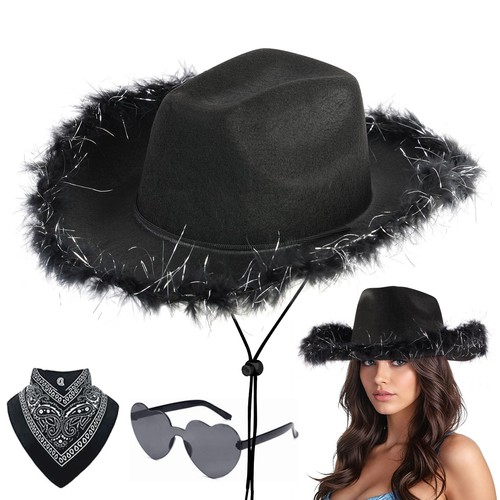 Aomig cowboyhut damen herren - damen,