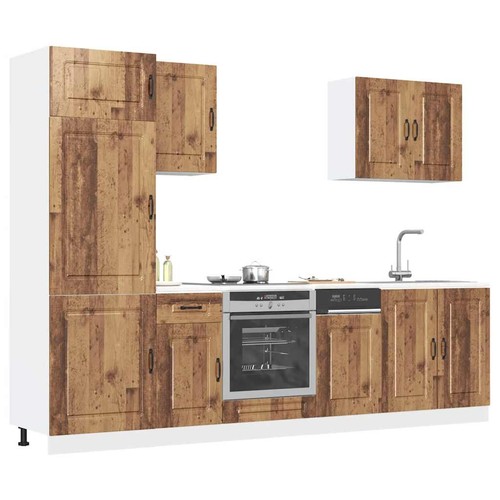 Küchenschrank set teilig - küchenschrank-set, 7-teilig