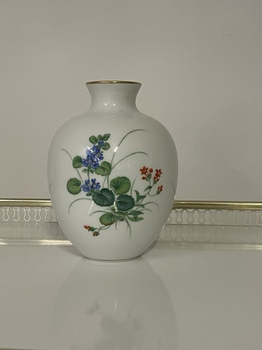 Antike meissen vase feldblumen - antike,