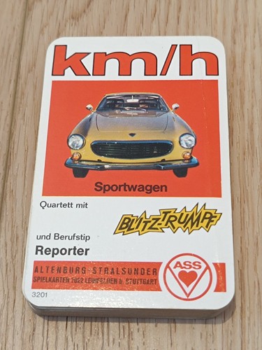 Altes quartett sportwagen - -,