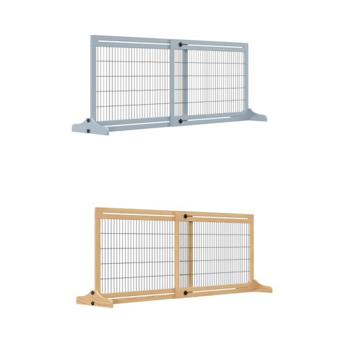 Hunde absperrgitter aus holz - absperrgitter,