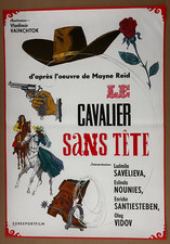 Le Cavalier sans Tête. [Der kopflose Reiter]. Ein Filmplakat.  1973.