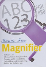 Handarbeitslupe /  Lupe zum