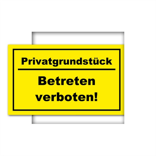 Warnschild - ,
