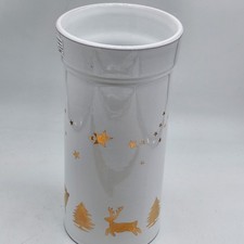 Majolika Wein  Kühler / Vase   Weinachten Ausstellung Stück [ Unbenutzt]