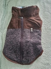 Hunde Mantel braun Gr. S mit